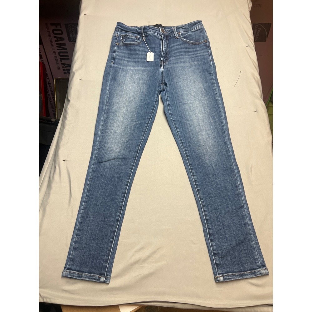 Buckle Black Fit No 93 Ankle Skinny Jeans Womens 29x29 Medium Wash High Rise